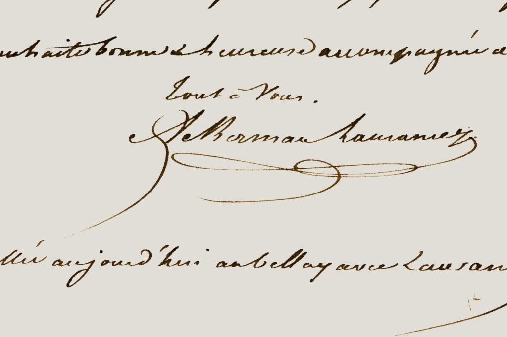 Signature Jean-Baptiste Ackerman