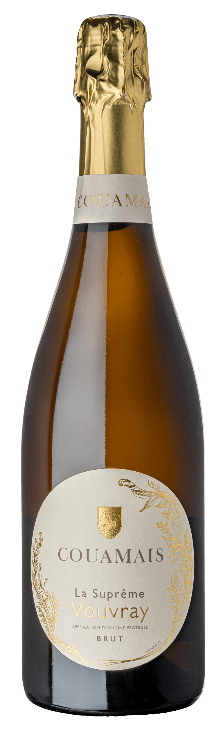 COUAMAIS VOUVRAY LA SUPREME BRUT - SANS MILLESIME