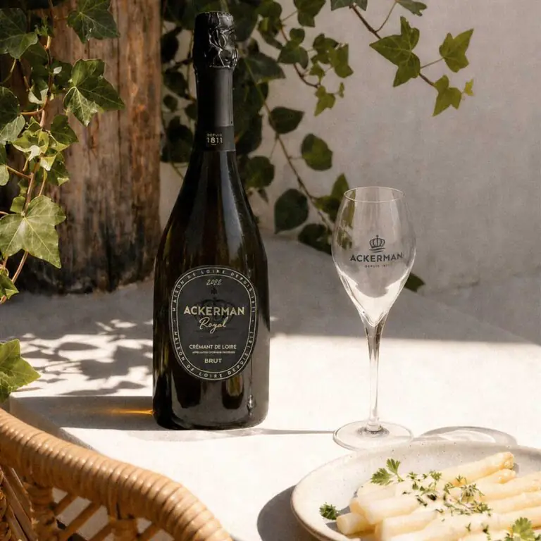 Royal Ackerman crémant de Loire et Asperges
